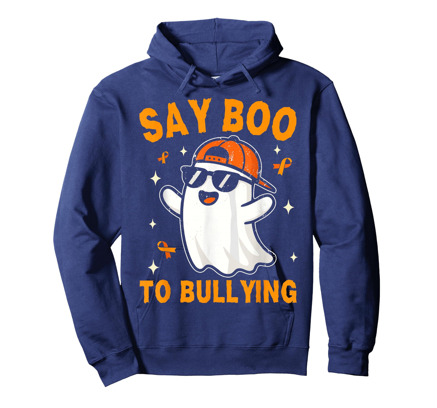 Say Boo to Bullying Ghost Costume Happy Halloween T-Shirt