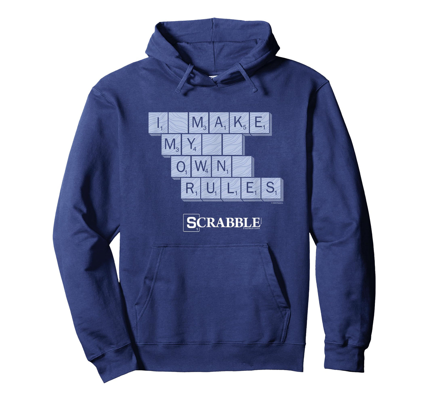 Scrabble I Make My Own Rules Vintage Letter Tile Logo T-Shirt