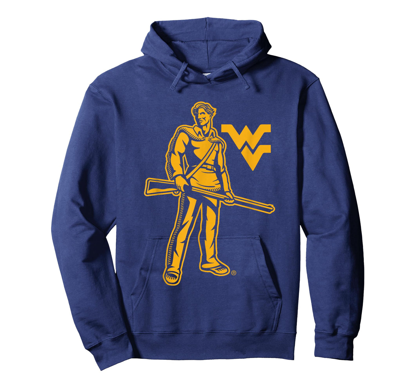 West Virginia Mountaineers Mascot Navy Officially Licensed T-Shirt