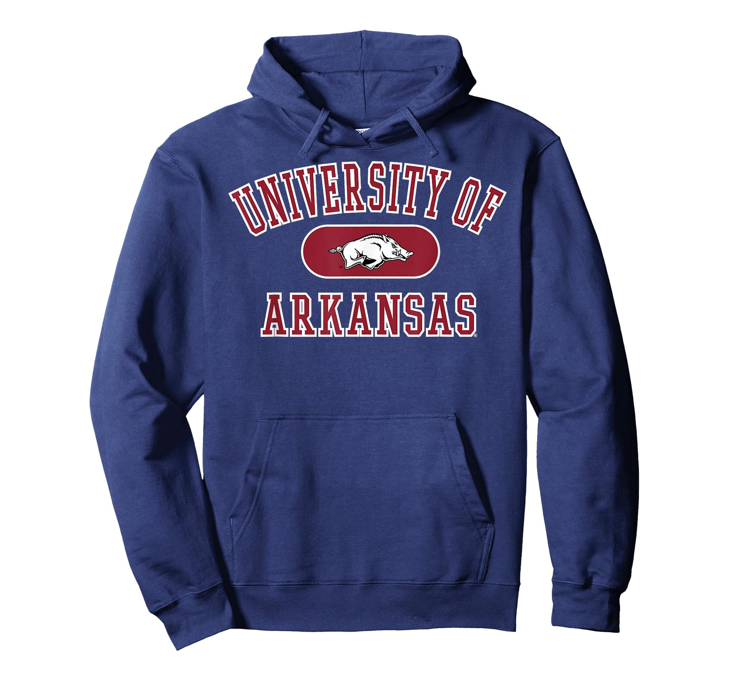 Elite Authentics Arkansas Razorbacks Varsity Logo Officially Licensed T-Shirt, Small, Black