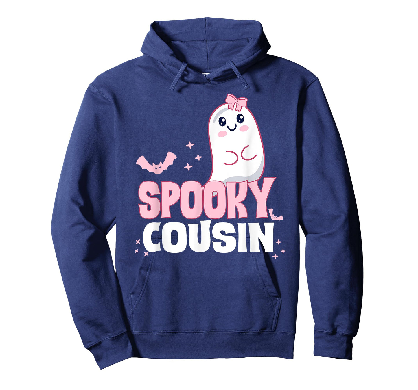 Spooky Cousin Family Cute Pink White Ghost Boo Halloween T-Shirt