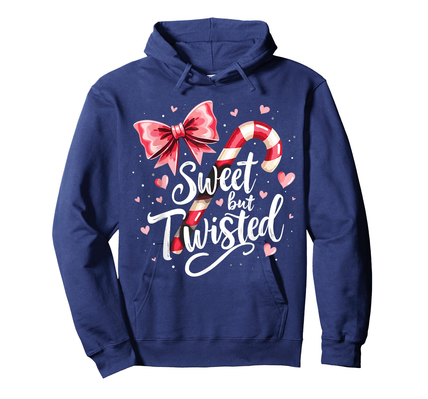 Sweet But Twisted Holiday Cheer Candy Cane Style T-Shirt