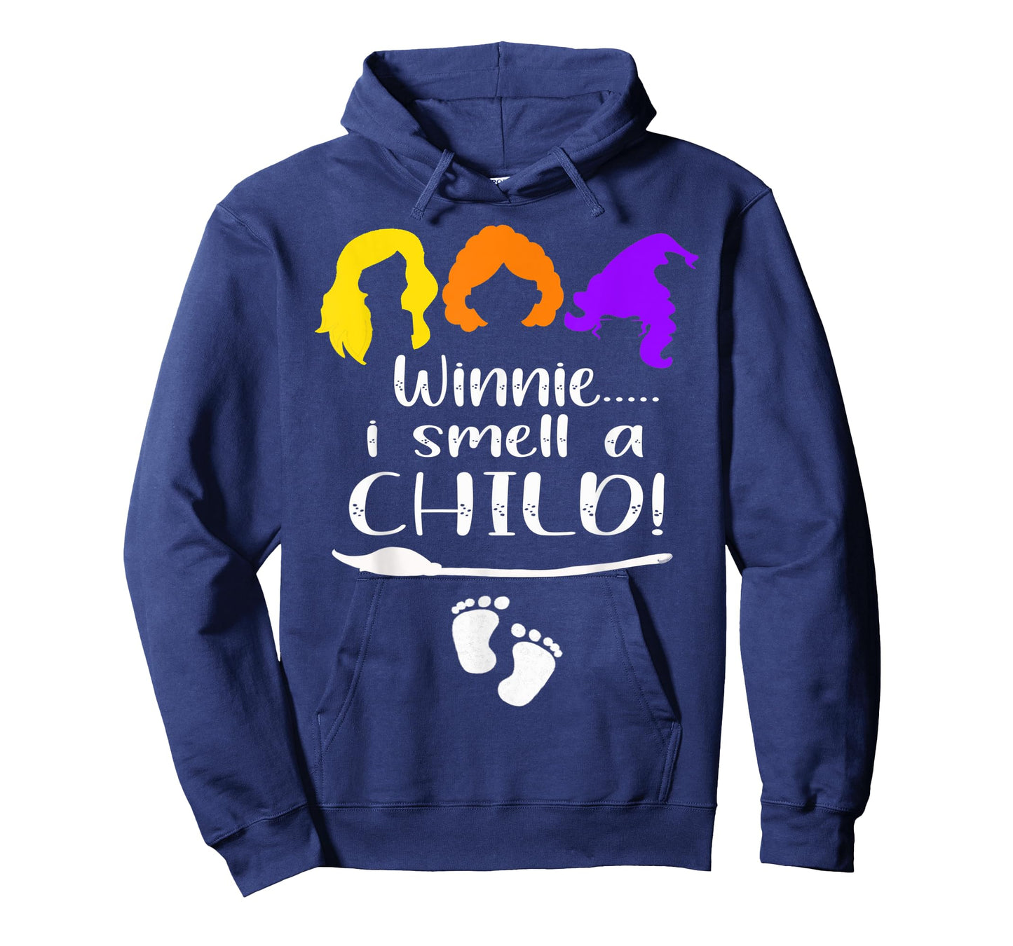 Winnie I smell A Child Halloween Pregnancy Announcement Mom T-Shirt