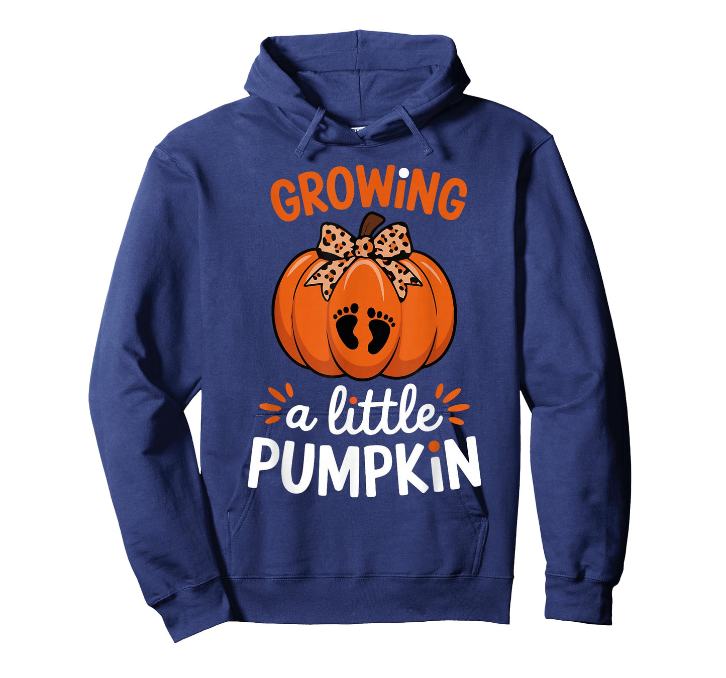 Growing A Little Pumpkin Thanksgiving Pregnancy Happy Fall T-Shirt