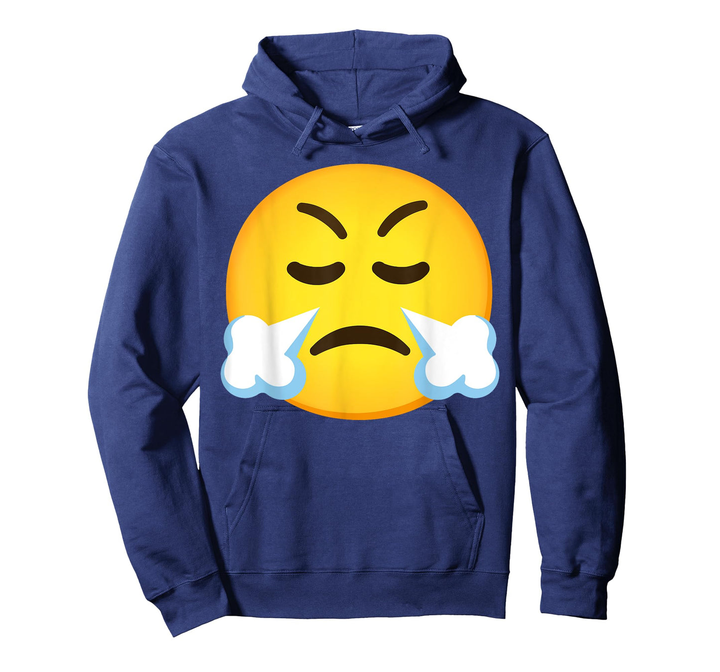 Emoticon Face with Steam From Nose T-Shirt