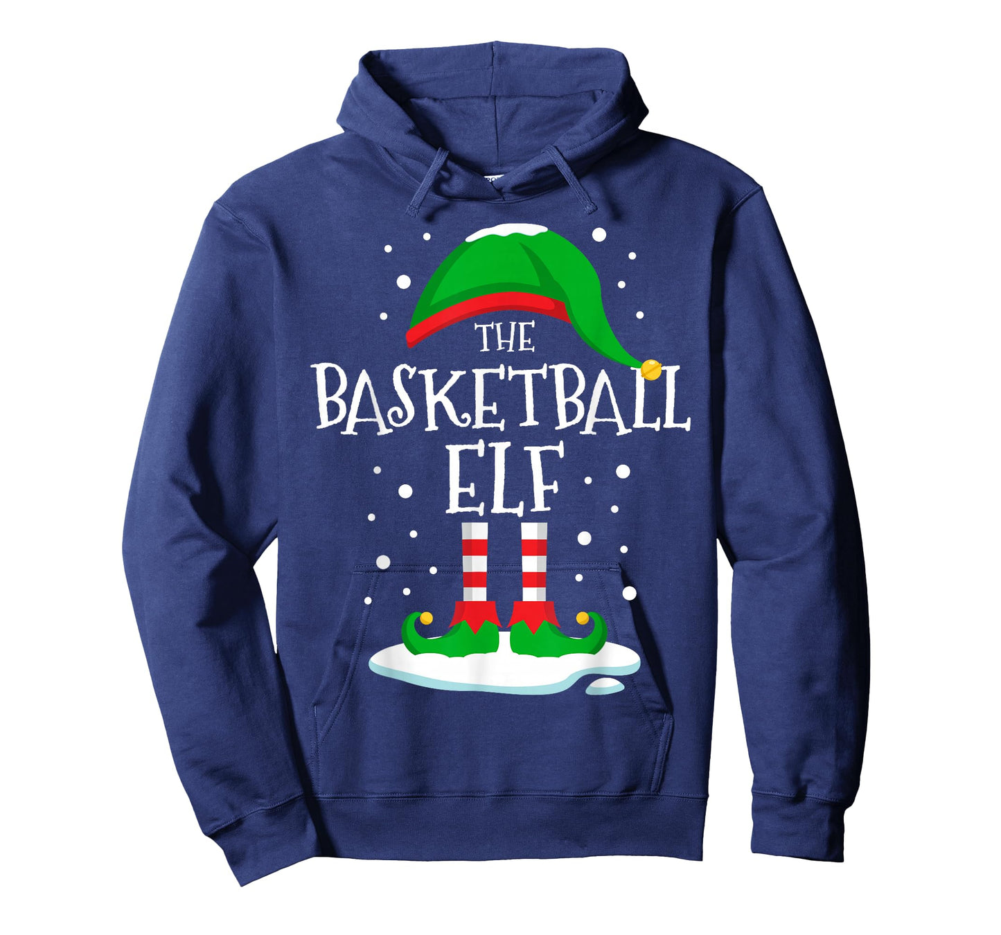The Basketball Elf Christmas Family Matching Xmas Funny T-Shirt