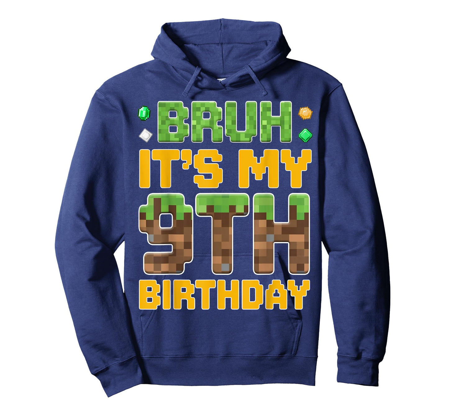 Birthday Boy Shirt It's My 9th Birthday Video Game Pixel T-Shirt
