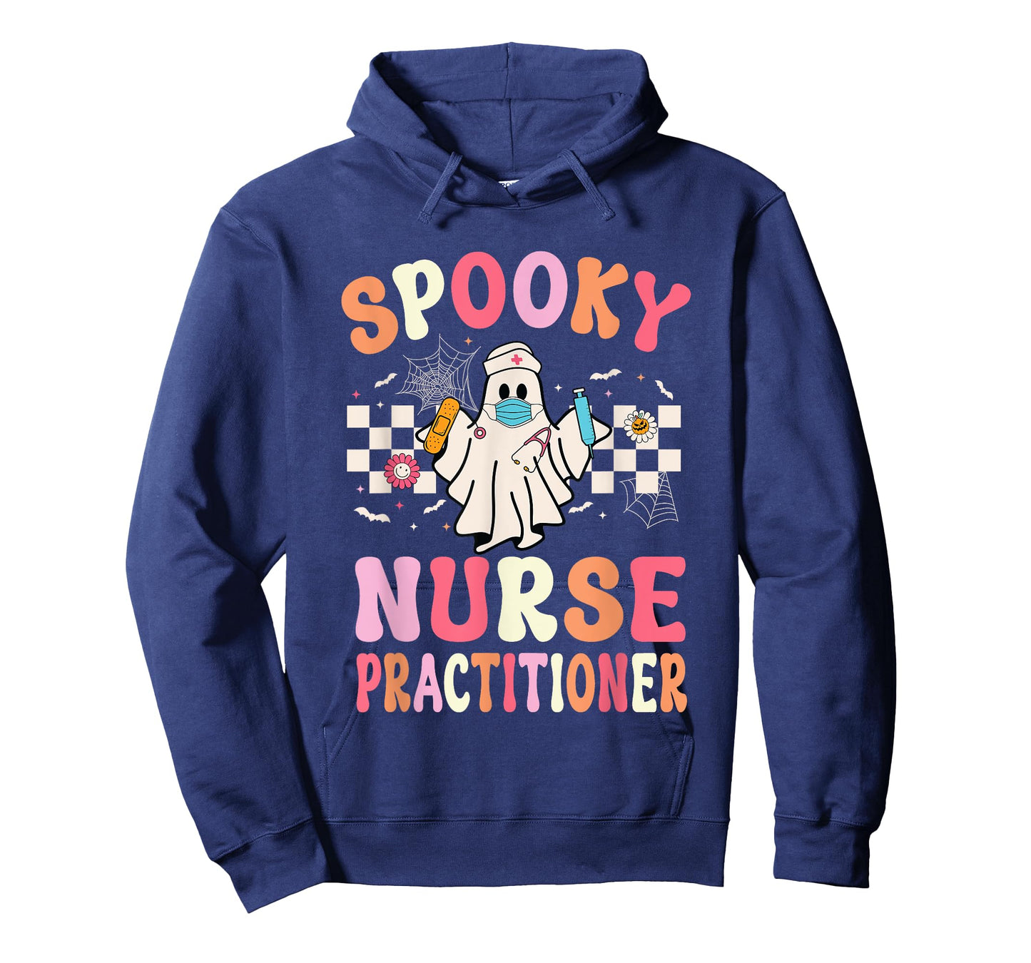 Spooky Nurse Practitioner Ghost Halloween Nurse Practitioner T-Shirt