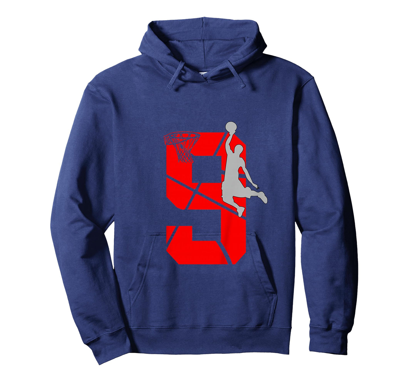 9 Year Old 9th Basketball Birthday PartyTheme Boys Girls T-Shirt