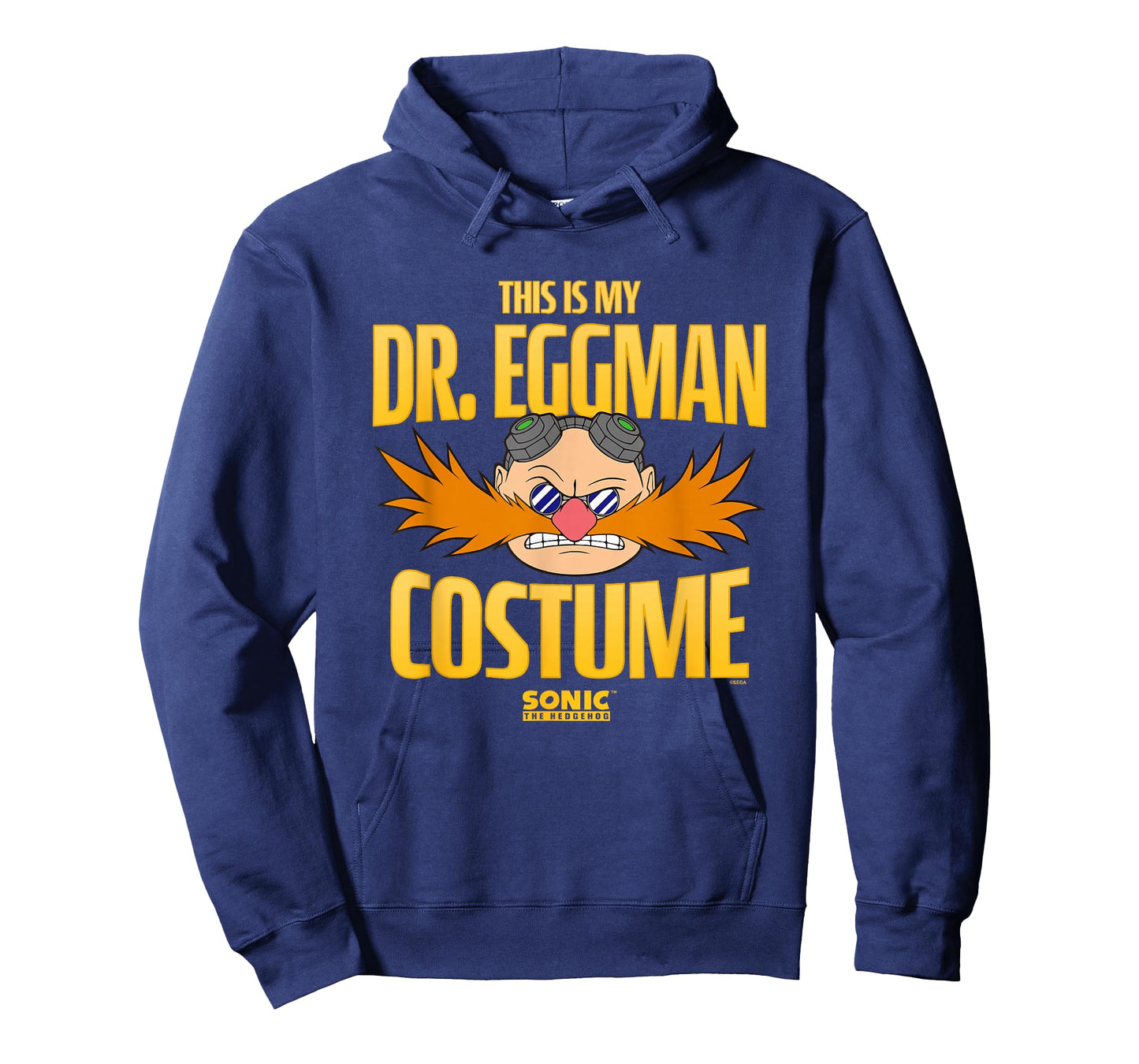 Sonic The Hedgehog Halloween This Is My Dr. Eggman Costume T-Shirt