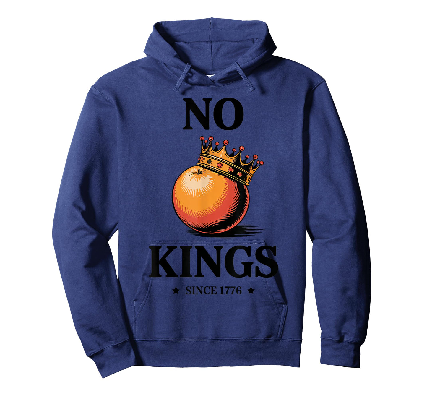 No Kings Day For Men Women Resist Orange No Kings In America T-Shirt