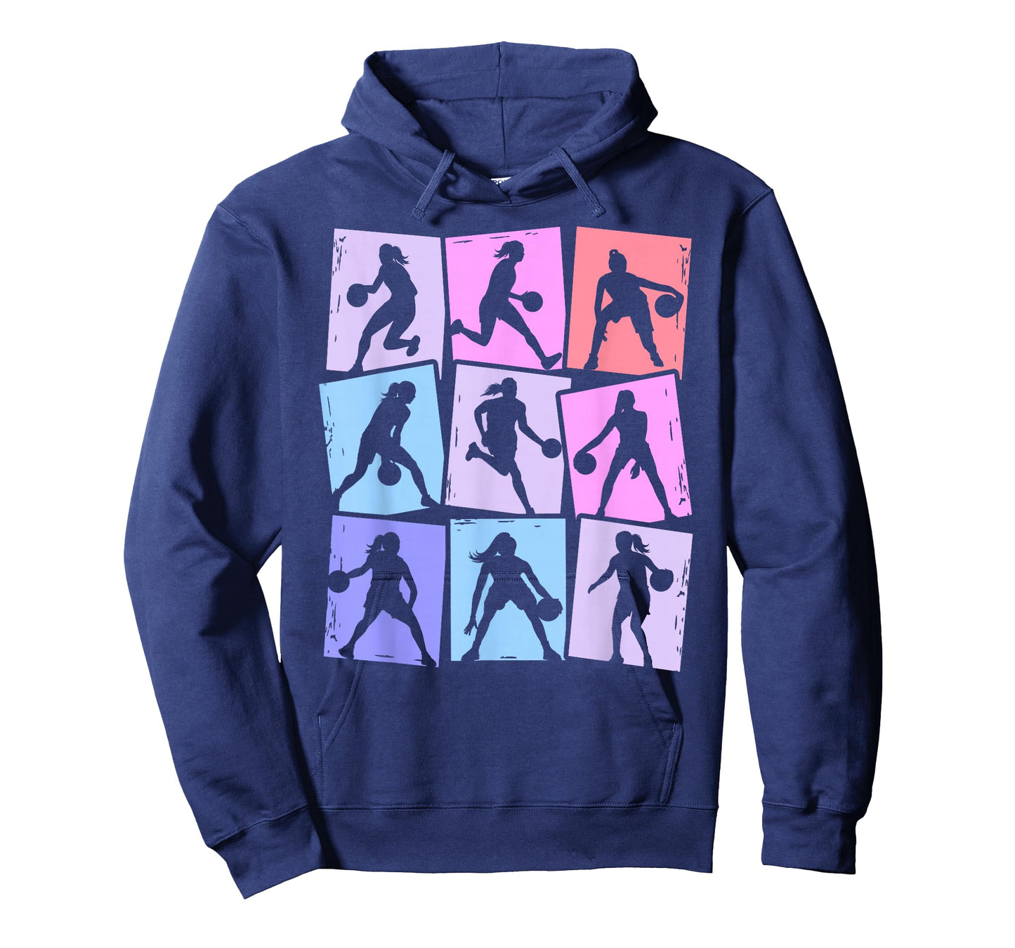Basketball Player Kids Women Girls T-Shirt