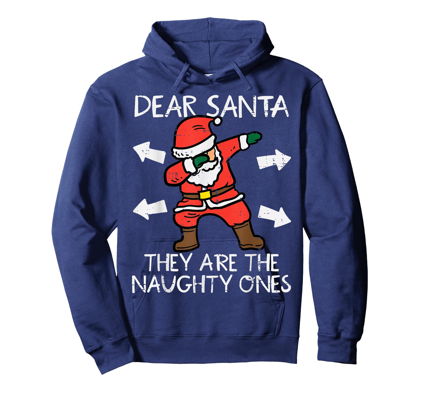 Christmas Dear Santa They Are Naughty Ones Xmas Dab Kids T-Shirt