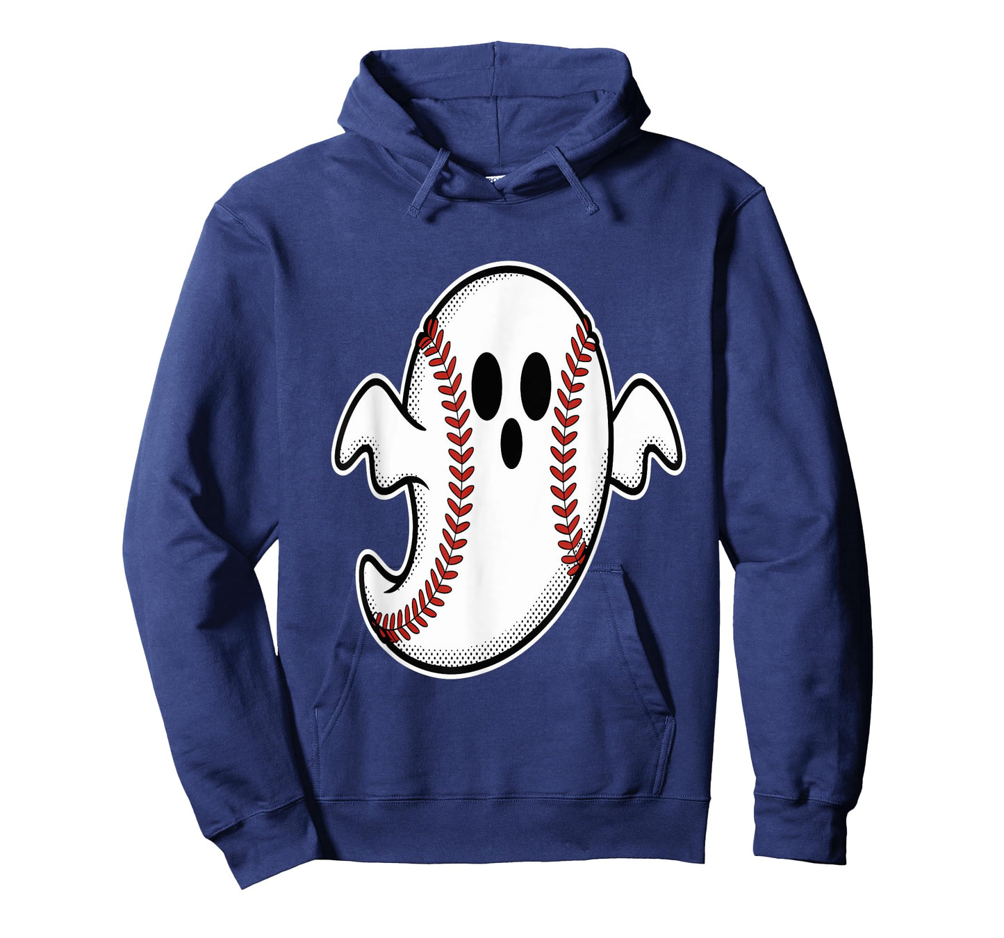 Ghost Baseball Halloween Baseball Player Costume T-Shirt