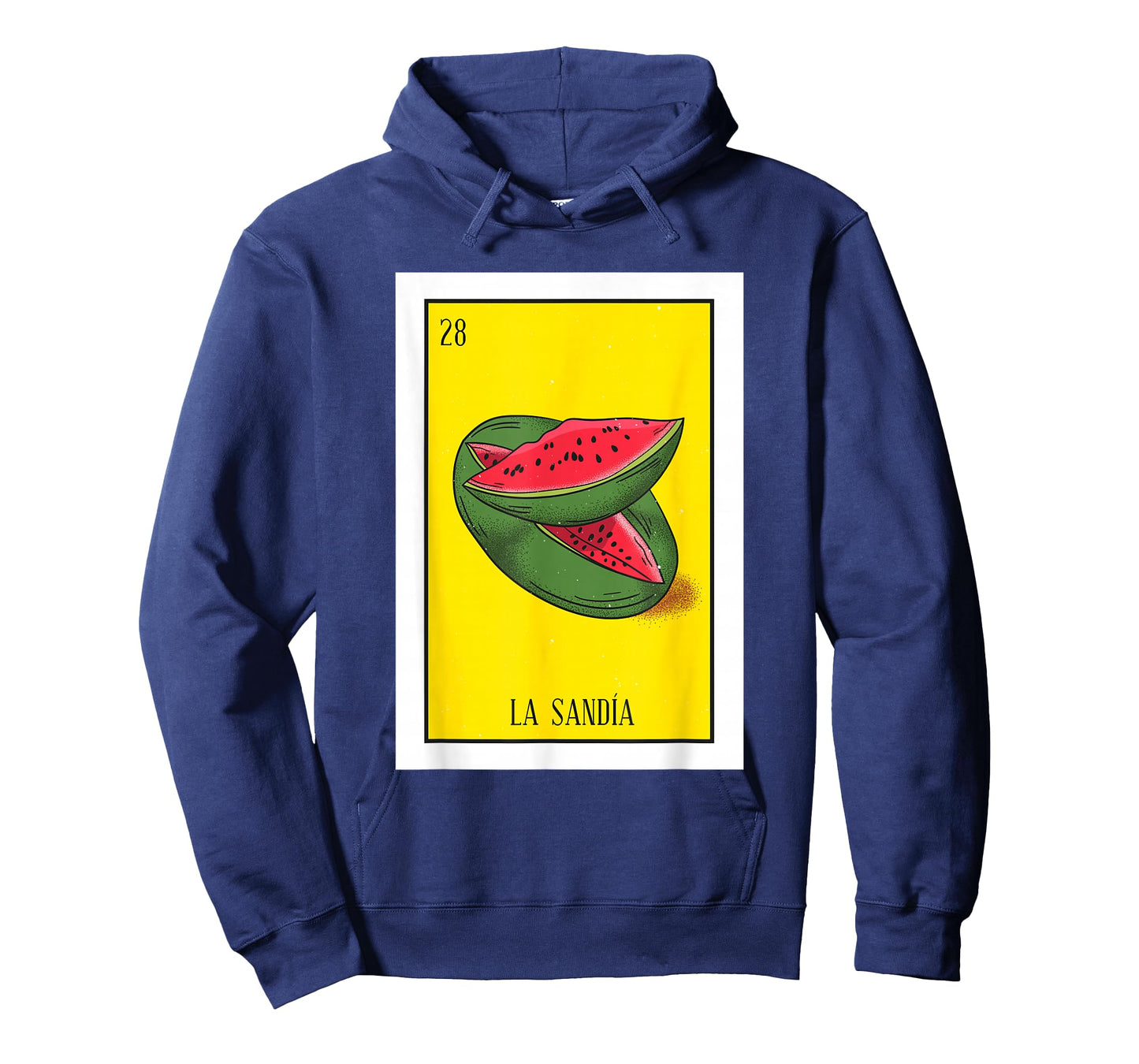 La Sandia Lottery Gift Watermelon Card Mexican Lottery T-Shirt