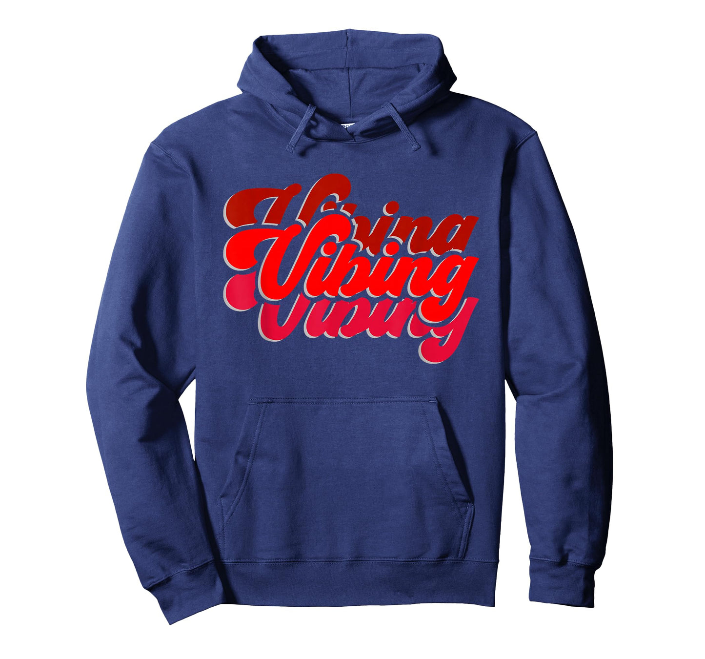 Red Vibing Red Color Graphic T-Shirt