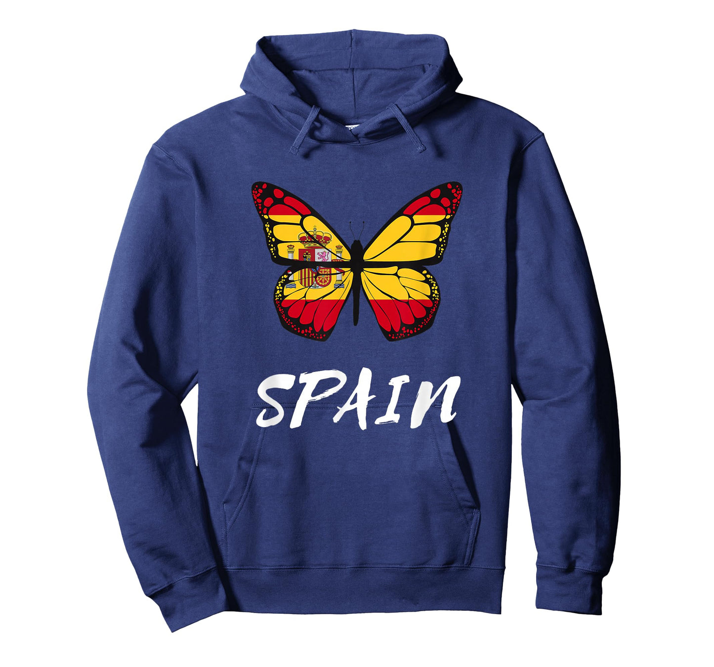 Spain Butterfly Flag España Pride Spanish Roots T-Shirt