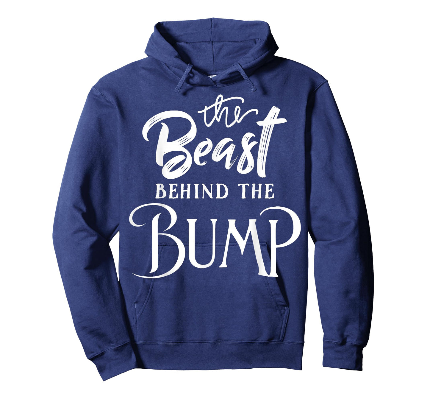 Pregnancy Bump T-Shirt Gift - Beast Behind The Bump! T-Shirt