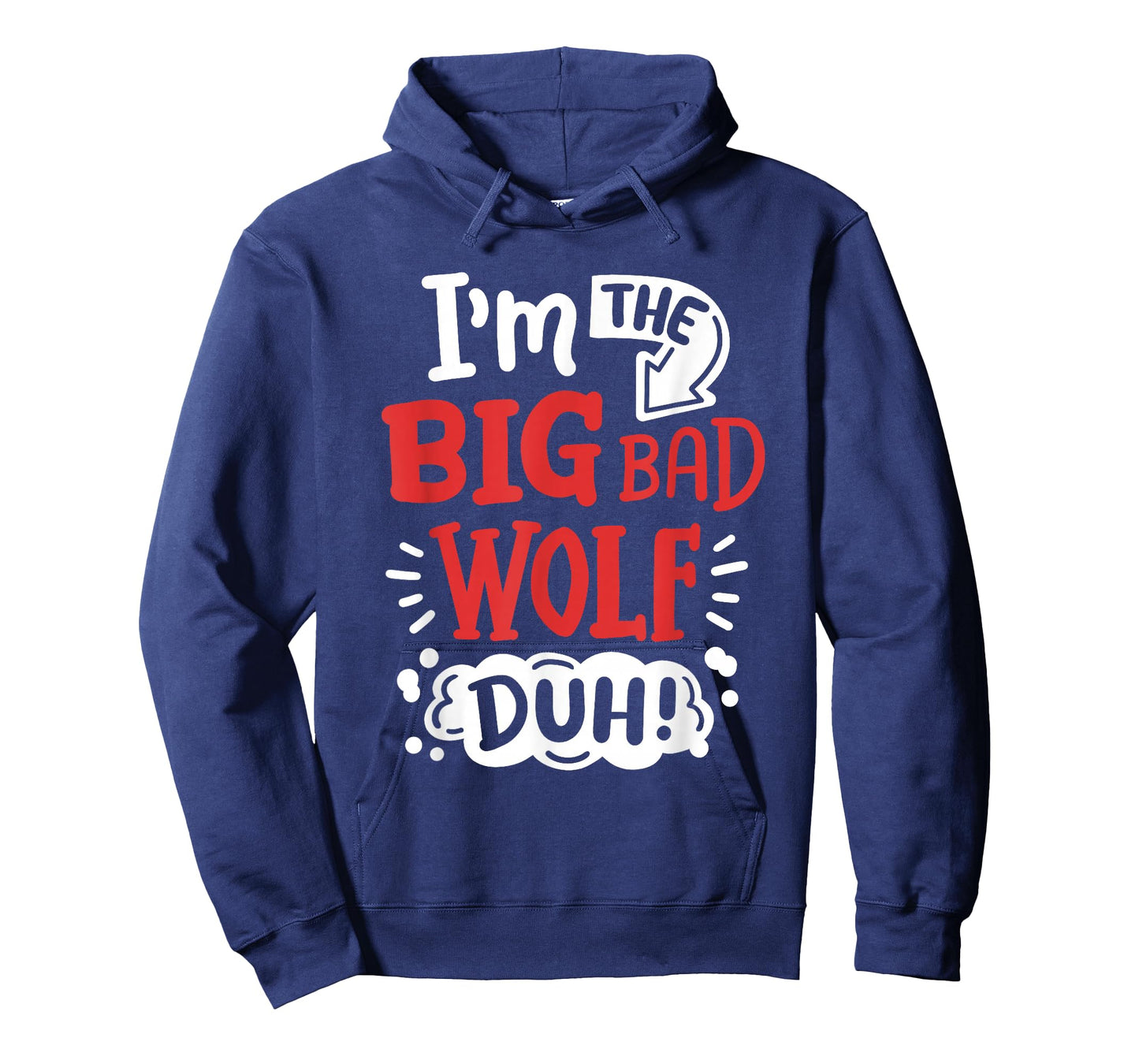 I'm The Bad Wolf Funny Easy Halloween Costume Kids T-Shirt