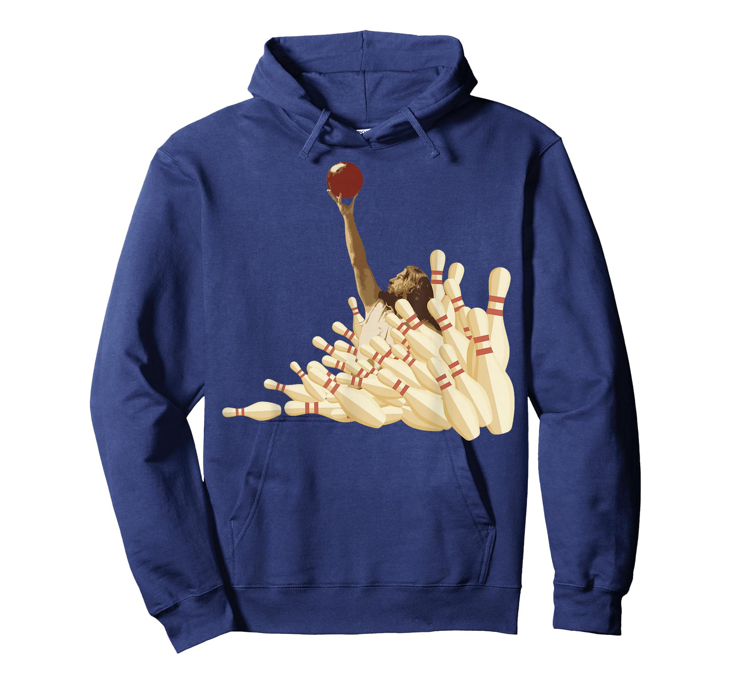 The Big Lebowski Bowling Pins Portrait T-Shirt