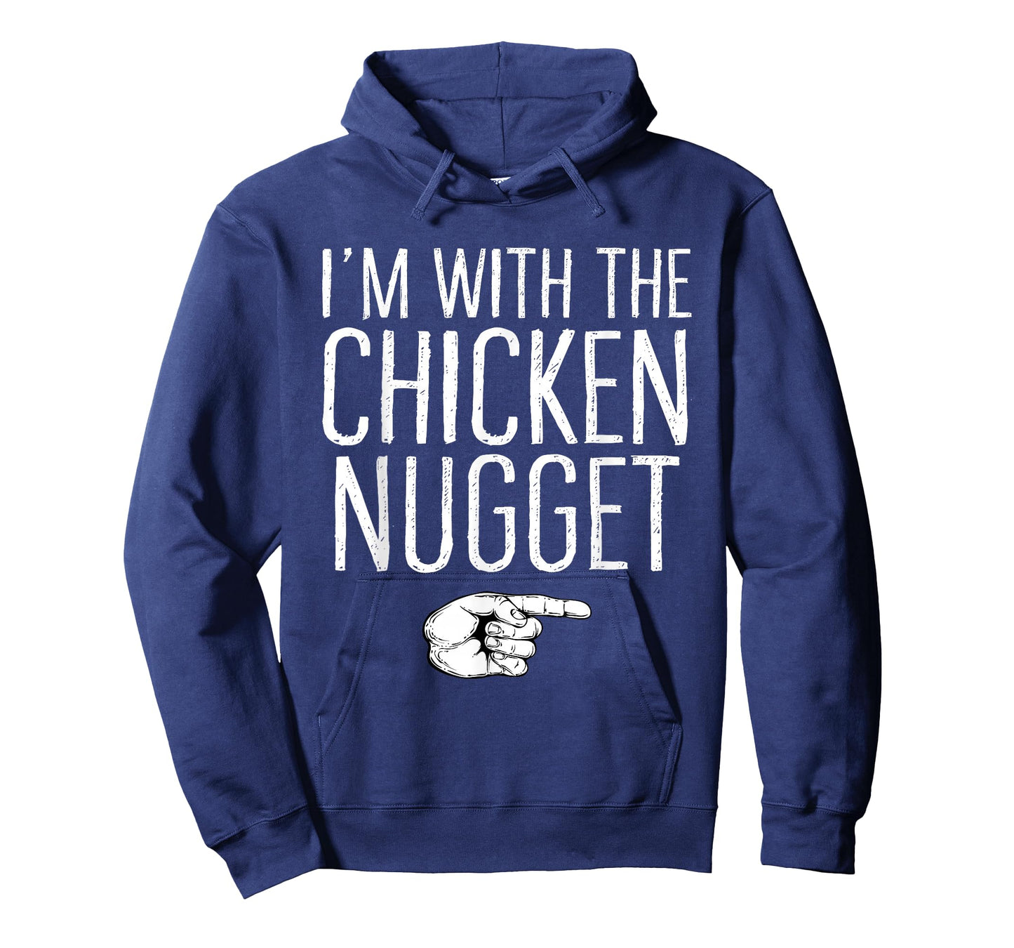 I'm With The Chicken Nugget Matching Costume Halloween Party T-Shirt