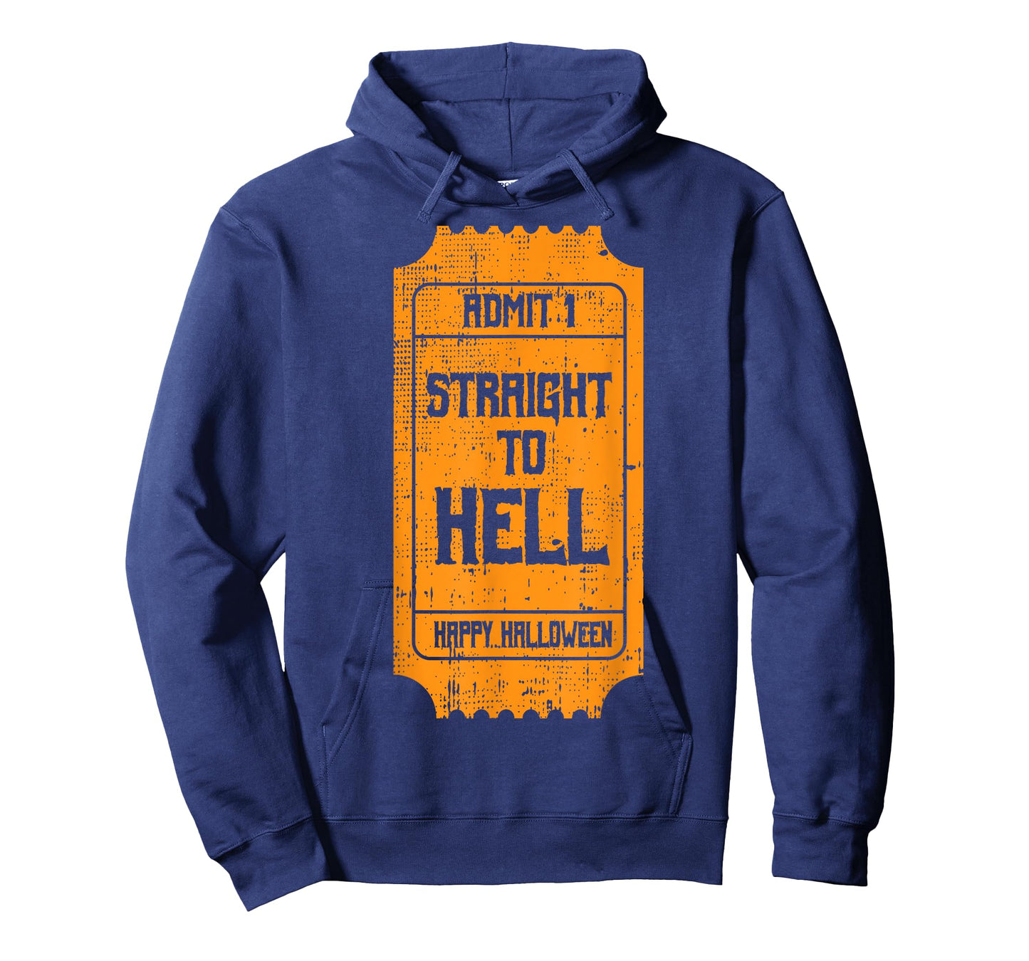 TO HELL Movie Ticket Costume Easy Halloween Gifts T-Shirt