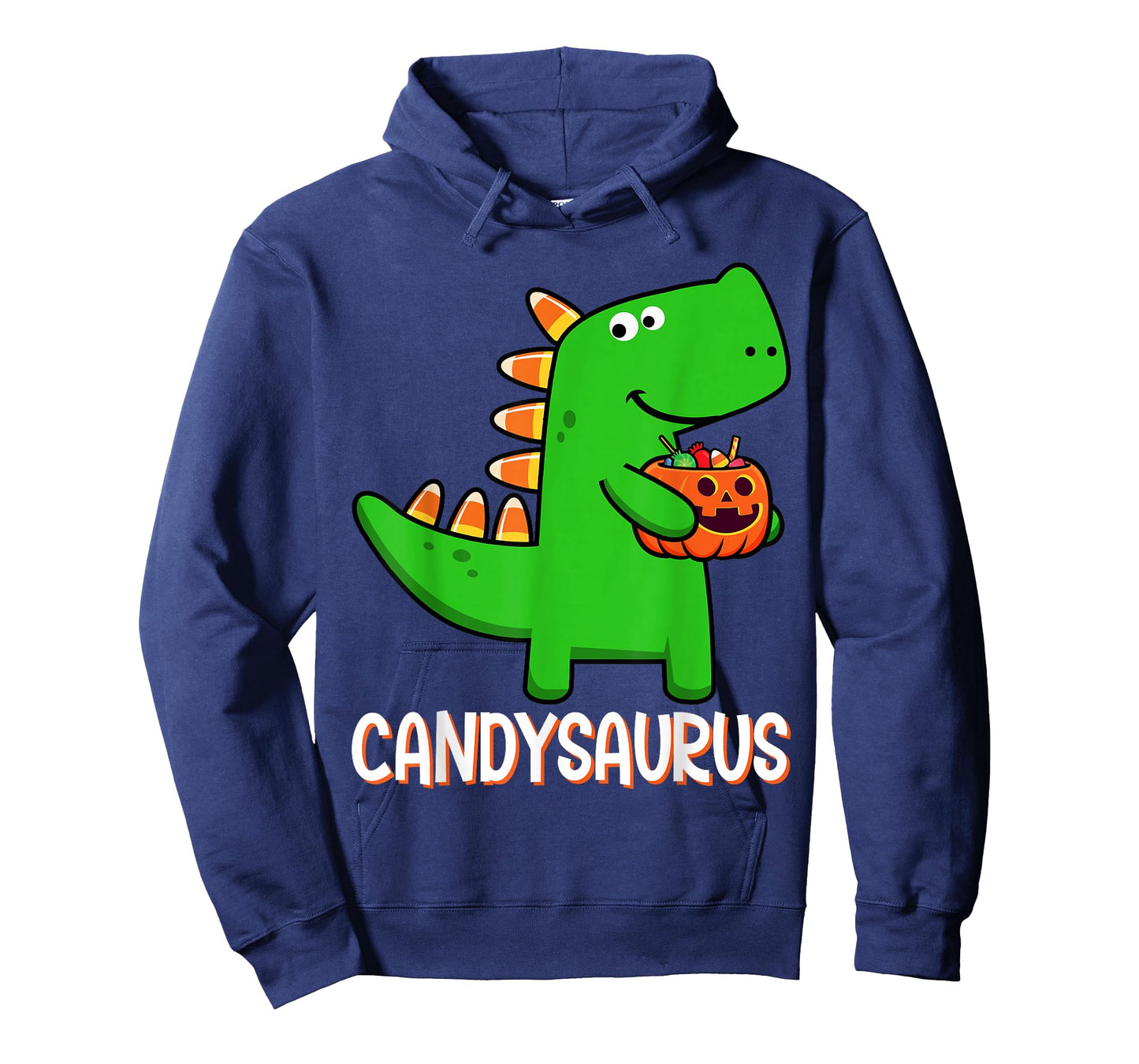 T-Rex Candysaurus Candy Corn Dinosaur Halloween Toddler Kid T-Shirt