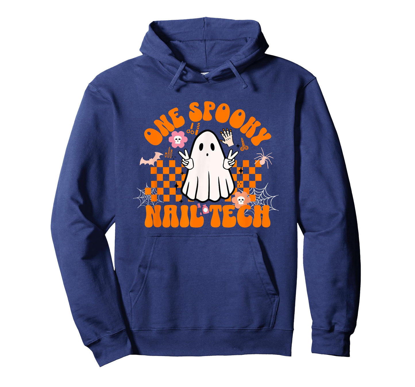 One Spooky Nail Tech Halloween for Nail Technicians Artists T-Shirt