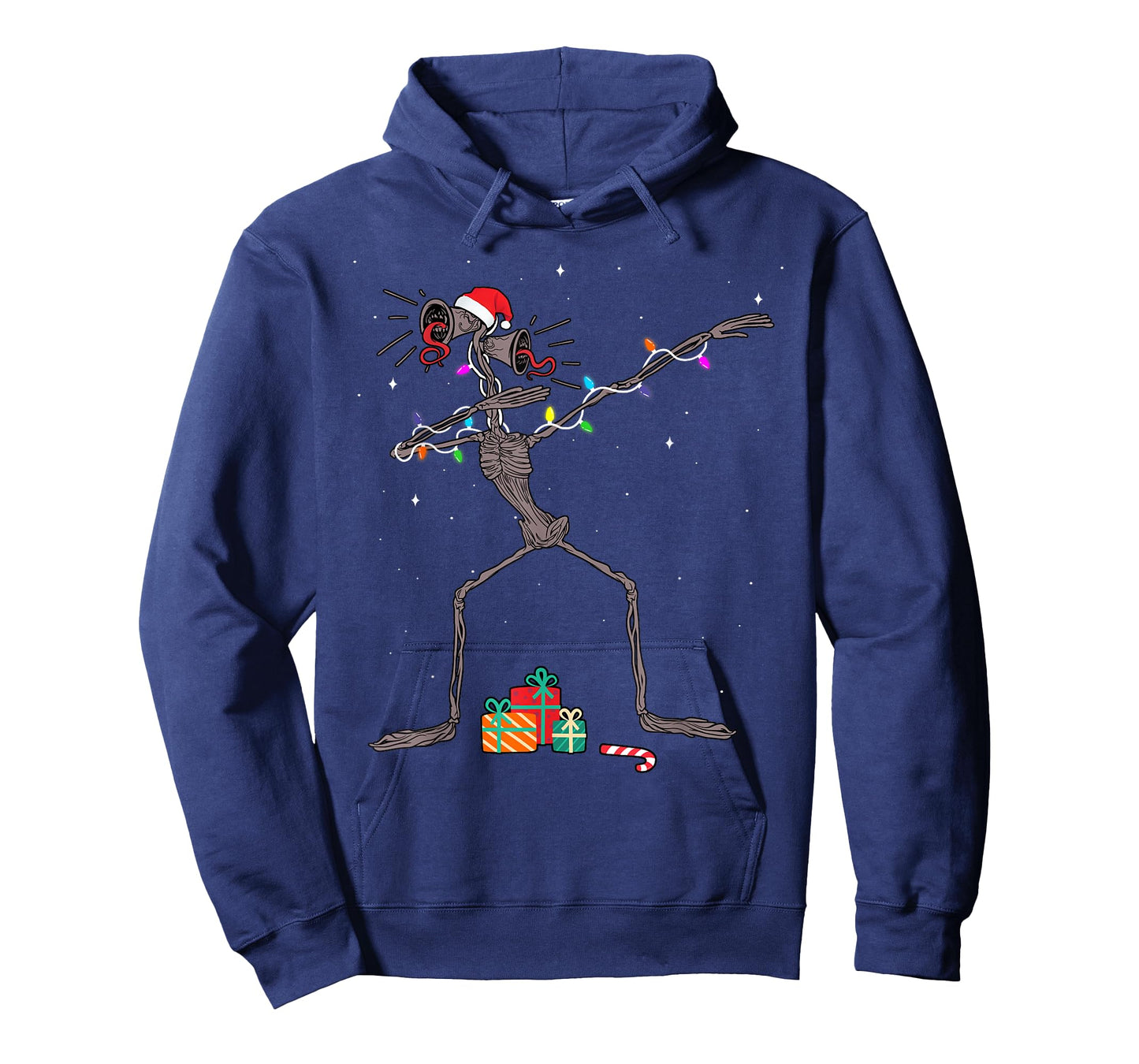 Funny dabbing Siren Head christmas lights kids meme T-Shirt