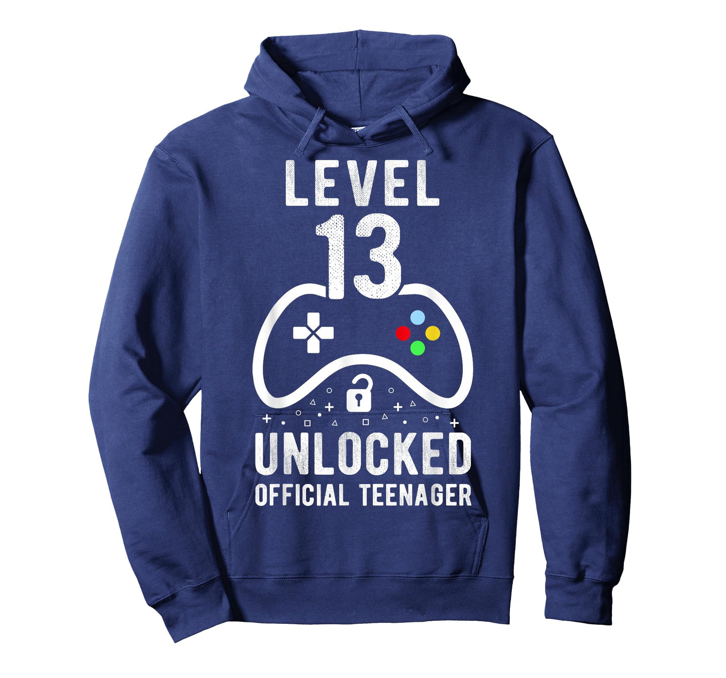 Official Teenager 13th Birthday Level 13 Unlocked T-Shirt