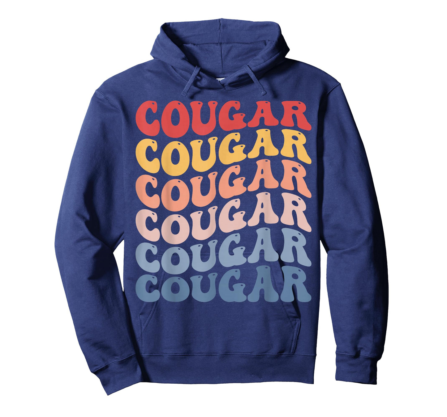 Cougar Groovy Retro T-Shirt