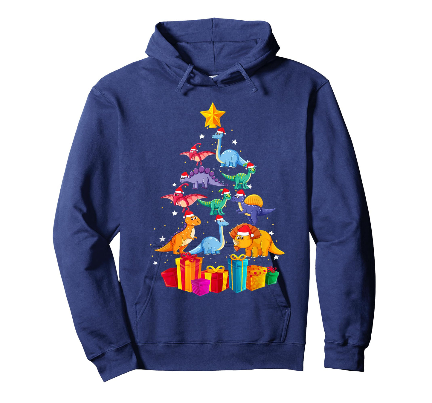Tree Rex Funny Dinosaur Christmas Kids Adults Gift T-Shirt