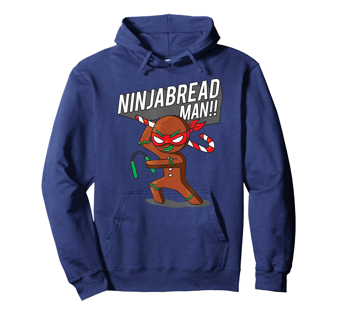 Funny Christmas Ninja Gingerbread Man T-Shirt