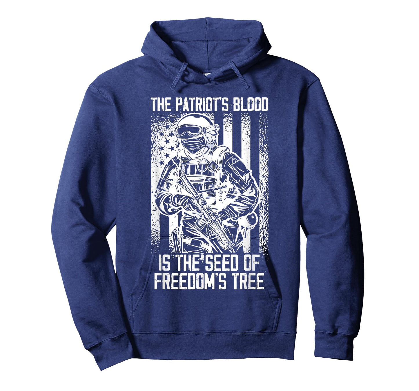 The Patriot Soldier Is The Seed of Freedom Tree 4th of July T-Shirt
