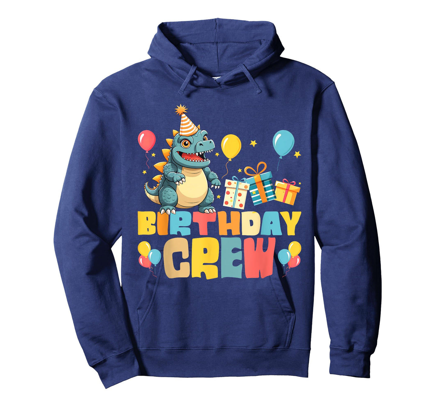 Birthday Crew Japanese Monster Kaiju Bday Party Boys Girls T-Shirt