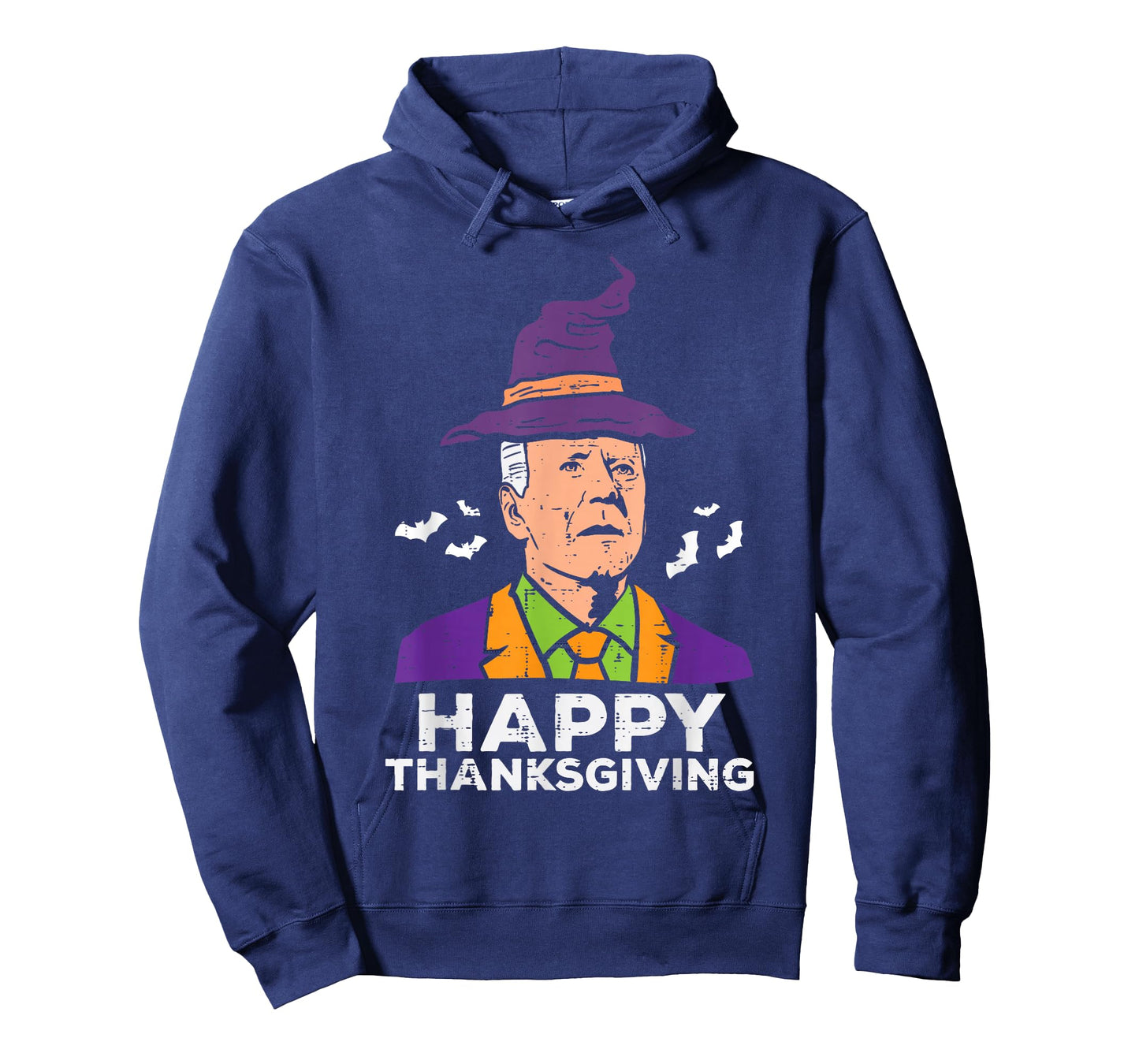 Joe Biden Witch Hat Happy Thanksgiving Halloween Costume T-Shirt