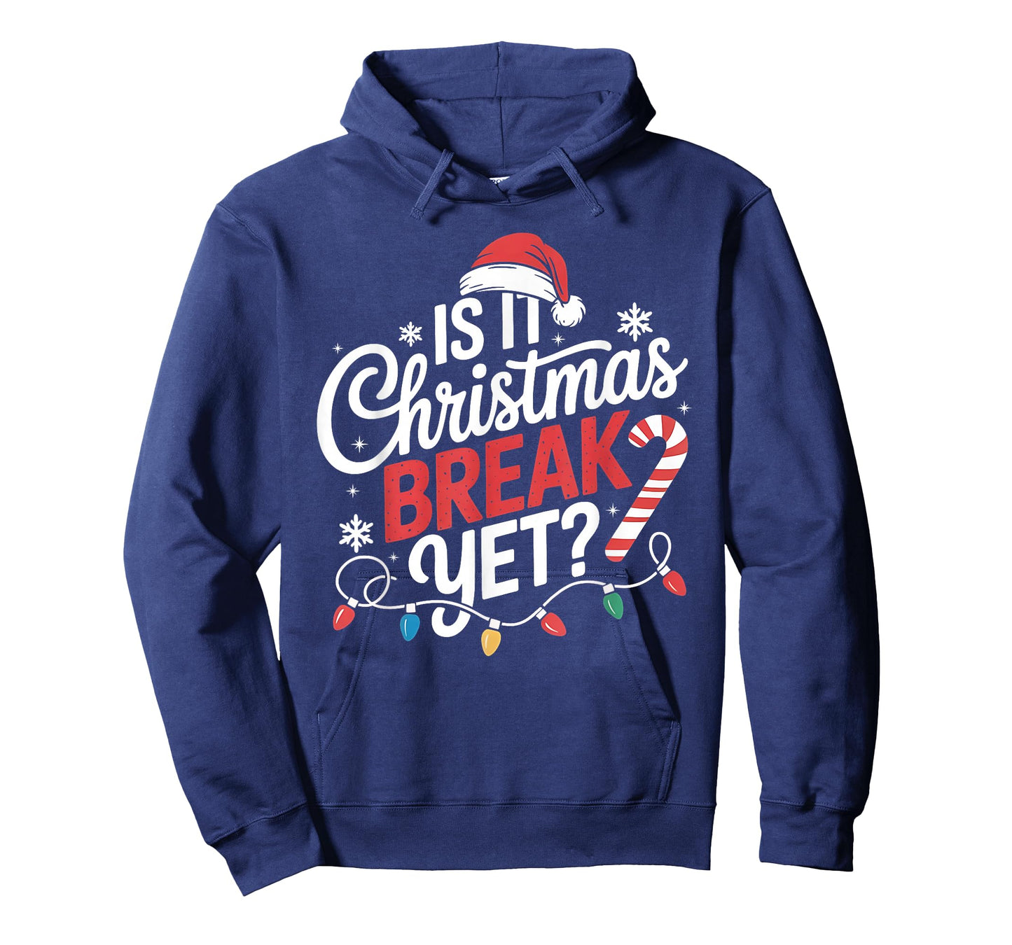 is It Christmas Break Yet Women Funny Xmas Holiday Teacher T-Shirt
