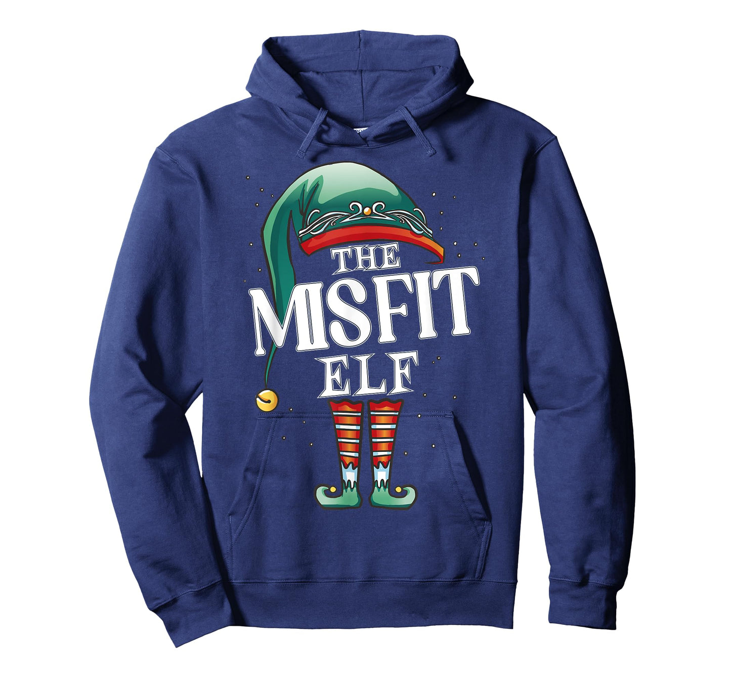 Misfit Elf Christmas Group Xmas Pajama Party T-Shirt