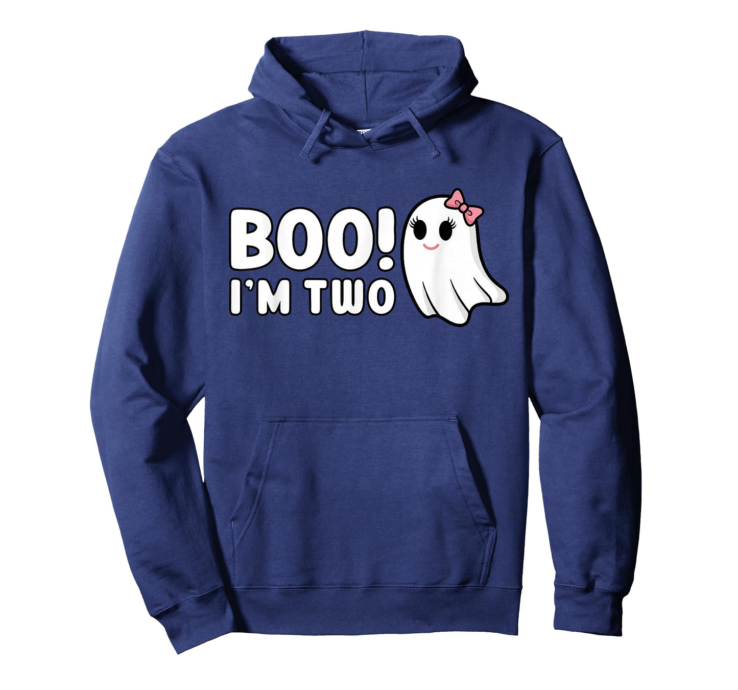 Boo Im Two Cute 2 Year Old Girl Ghost Halloween Birthday T-Shirt