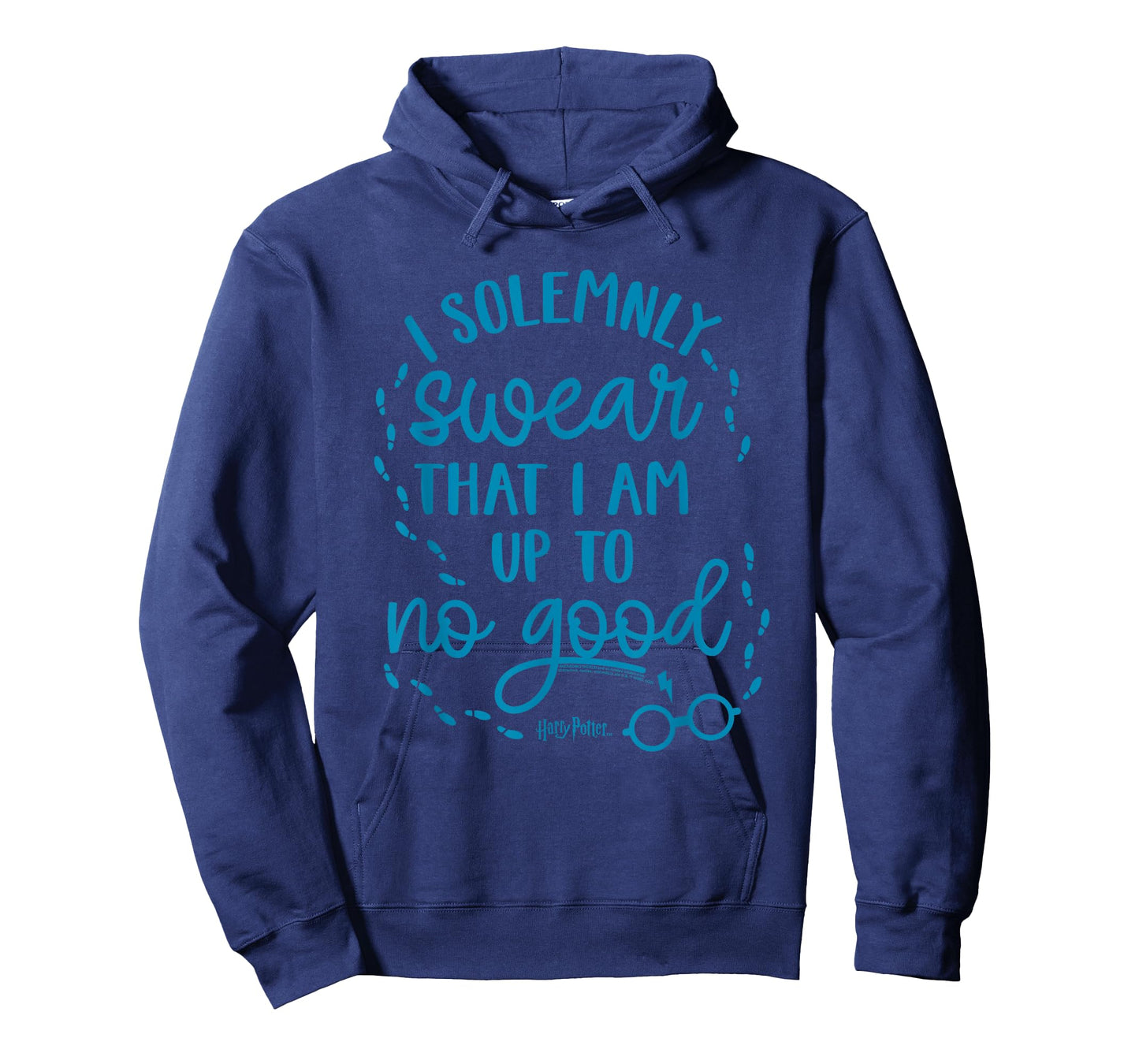 Harry Potter Up to No Good on Blue T-Shirt