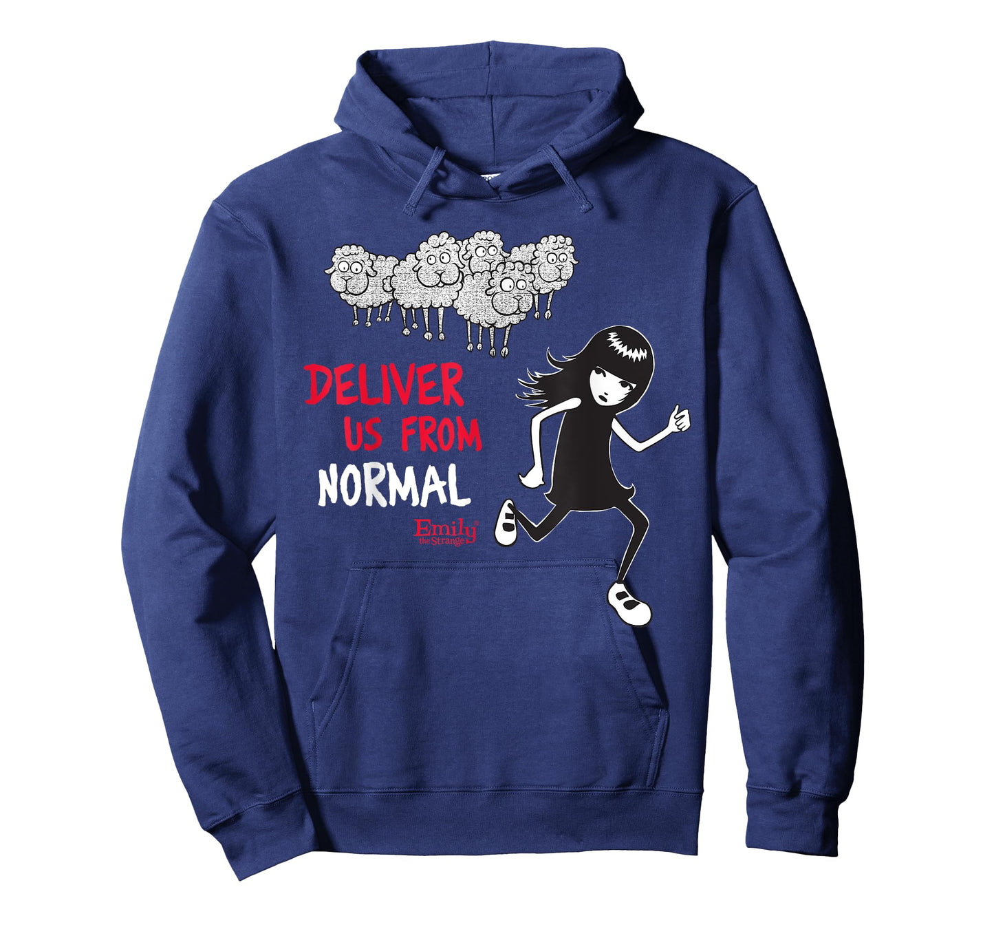 Emily The Strange Deliver Us From Normal T-Shirt
