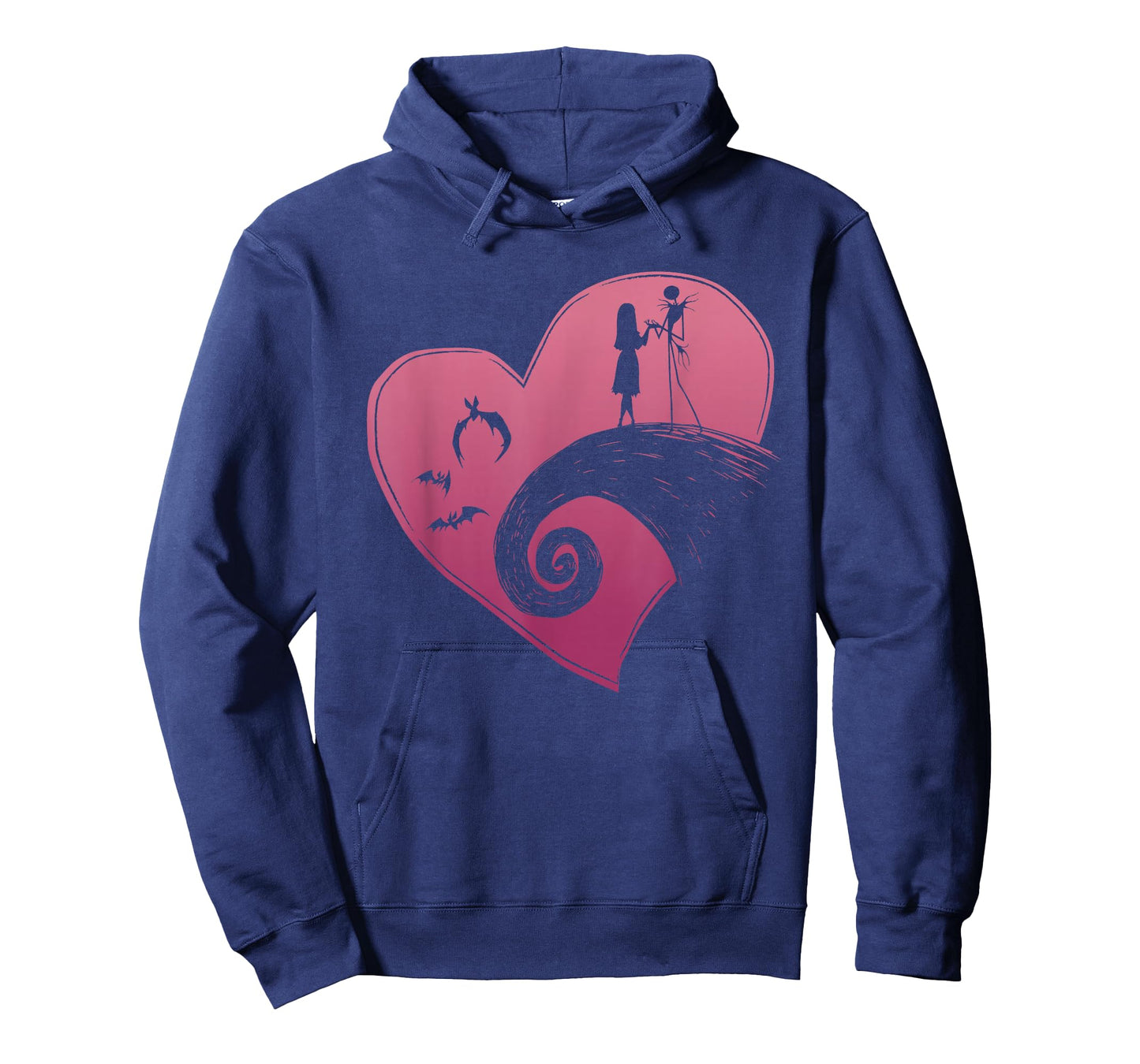Disney The Nightmare Before Christmas Jack and Sally Heart T-Shirt