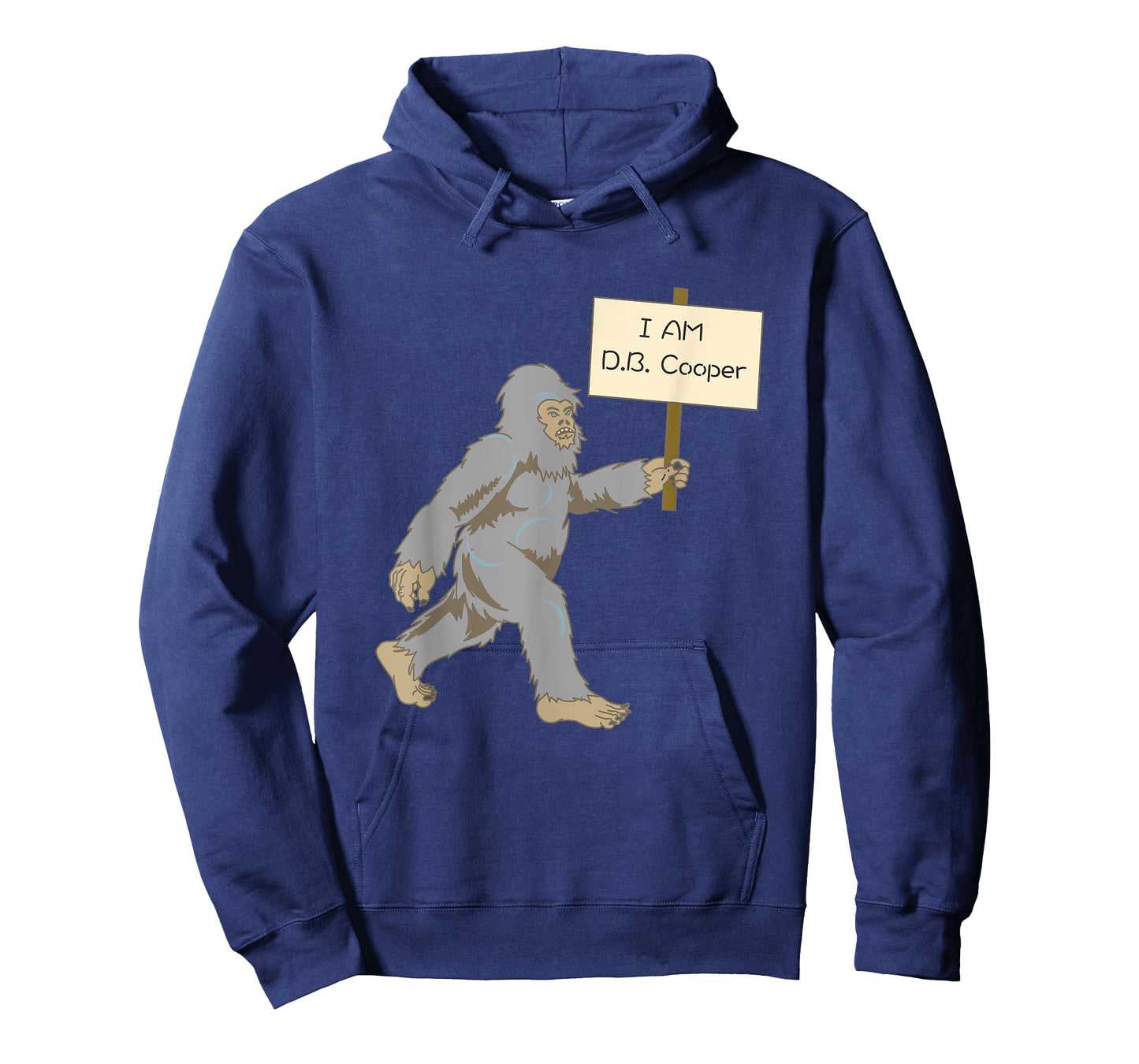 Bigfoot DB Cooper T-Shirt Funny Yeti Sasquatch Squatch Tee T-Shirt