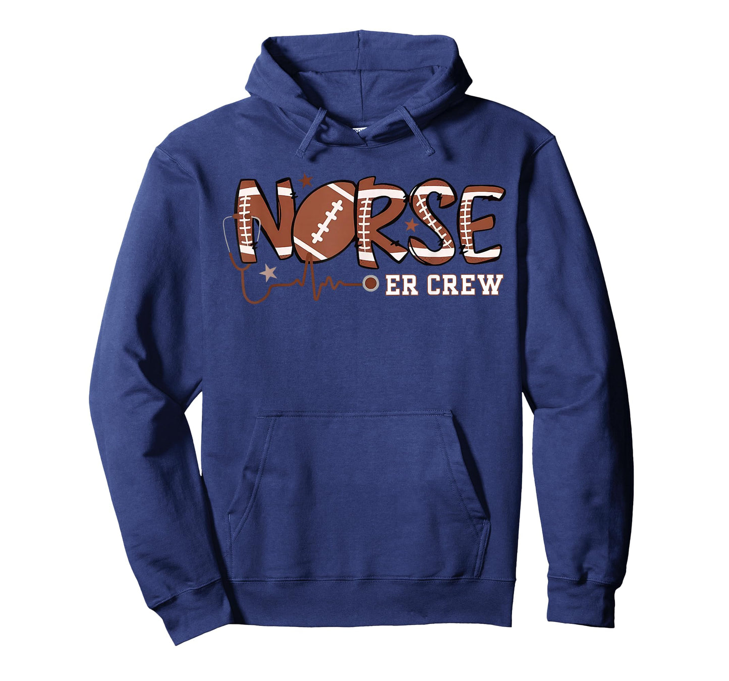 Football ER Crew Nurse Nursing Sports Emergency Department T-Shirt