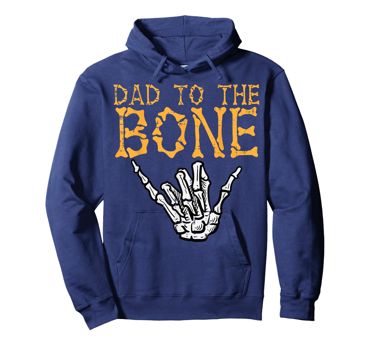 Halloween Dad To The Bone Skeleton Hand Fun Papa Costume Men T-Shirt