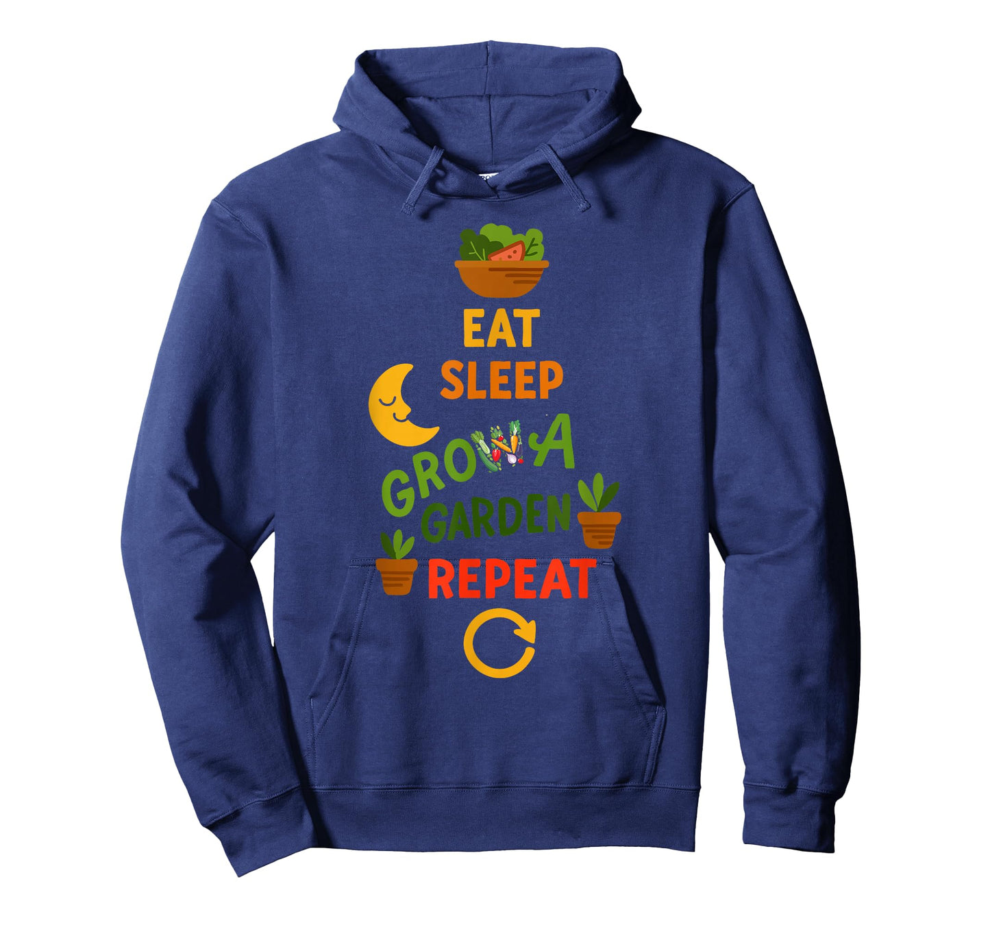 Funny Game Eat Sleep Grow A Garden Repeat Gamer Design T-Shirt