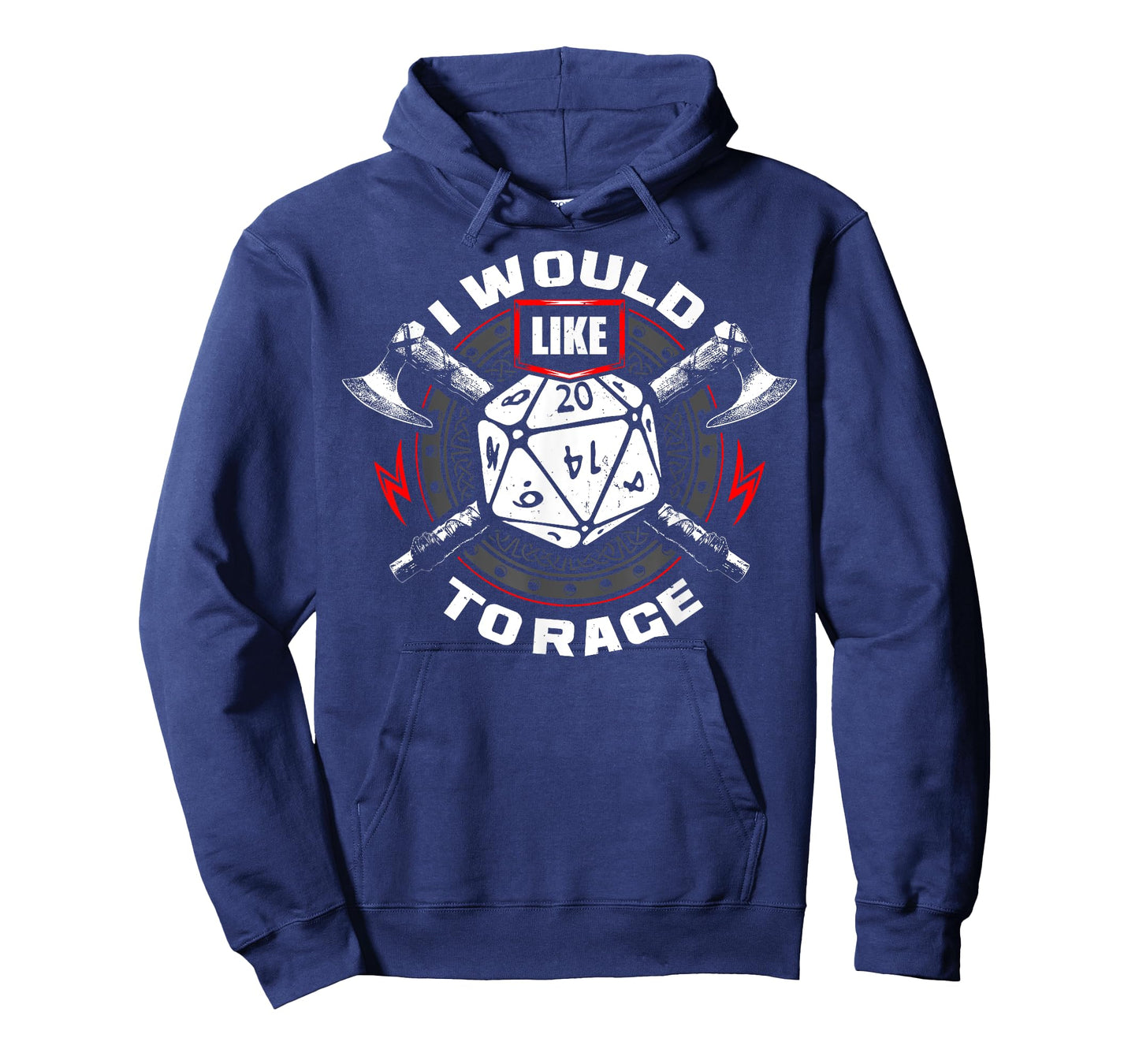 I Would Like To Rage RPG Role Play Game Tabletop Gamer Dice T-Shirt