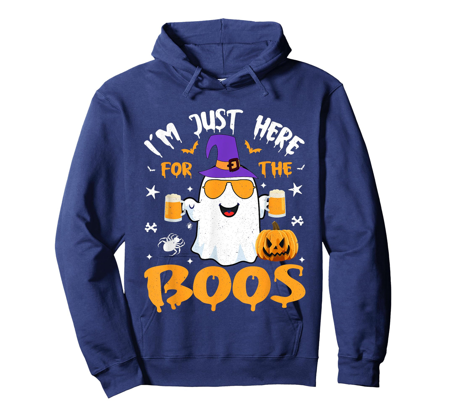Funny Halloween Ghost Costume I'm Just Here for The Boos T-Shirt