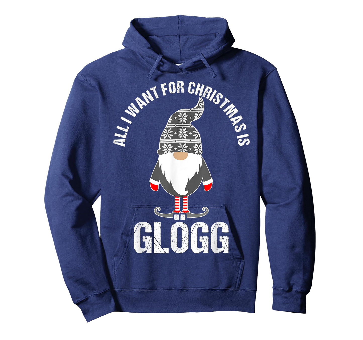 Scandinavian Glogg Tomte Christmas Drinking T-Shirt