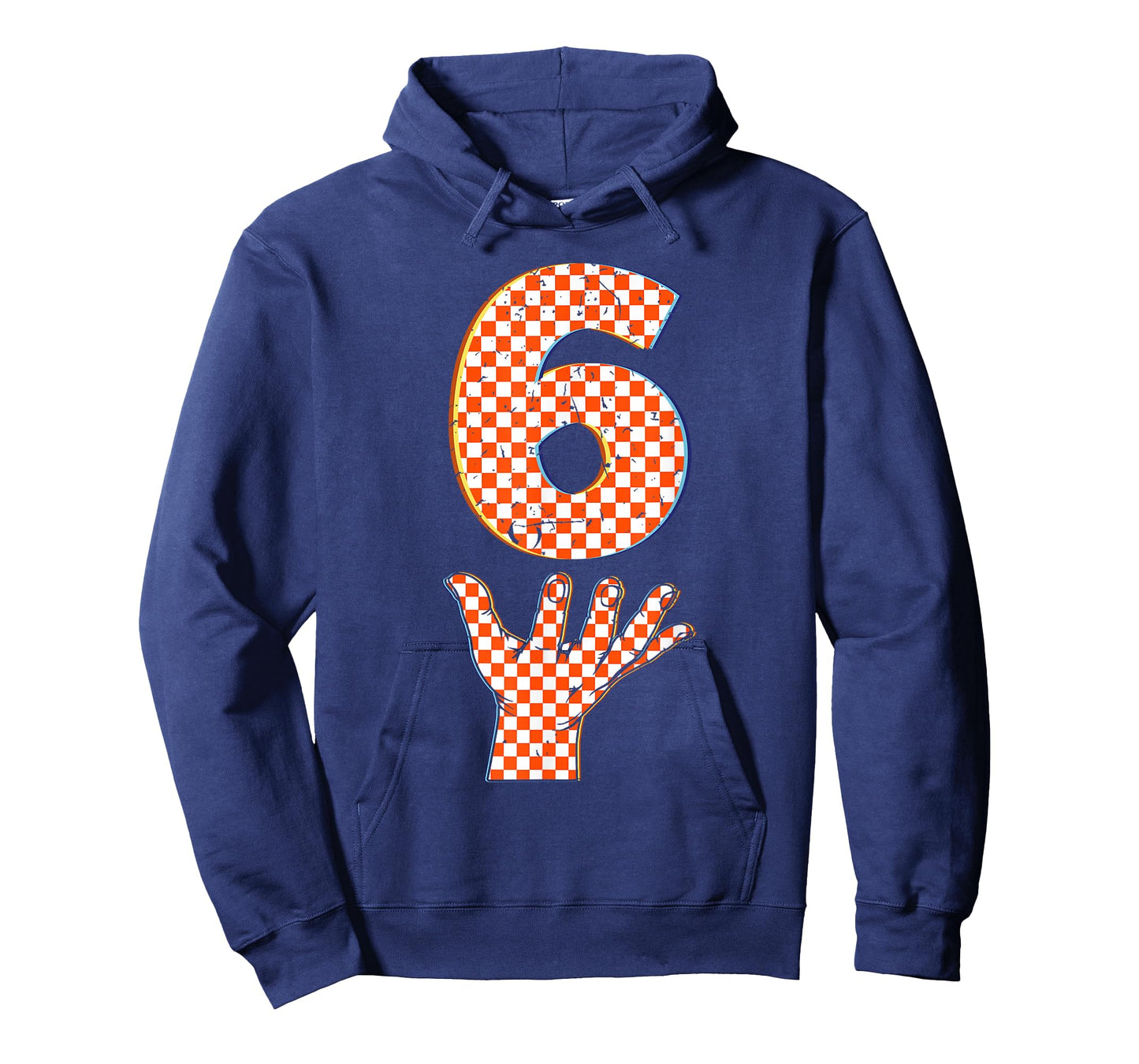 Number 6 Matching 67 Meme Checkered Halloween Costume Kids T-Shirt